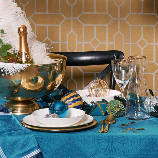 Karaffe GOLDEN TWENTIES - Sodalime Glas - Transparent