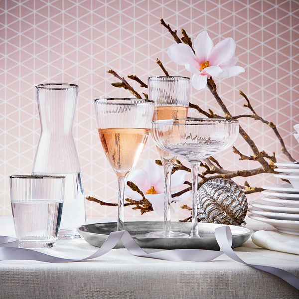 Karaffe GOLDEN TWENTIES - Sodalime Glas - Transparent