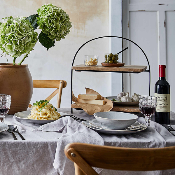 Etagere MANGO DAYS - Eisen / Mango - Braun