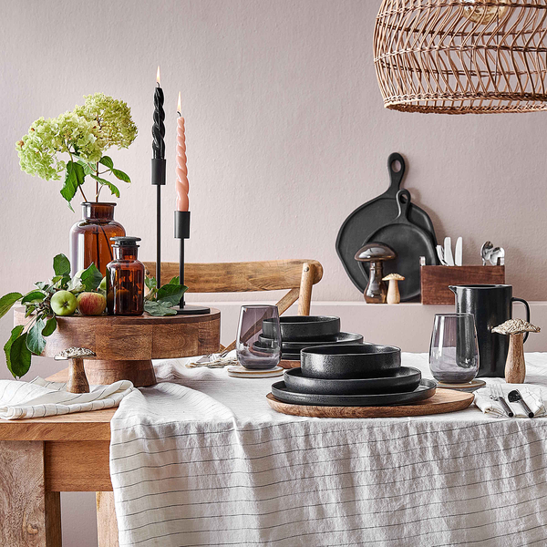 Krug CASA NOVA - Steinzeug - Schwarz