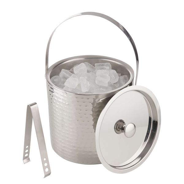 Eiseimer ON ICE - Edelstahl - Silber