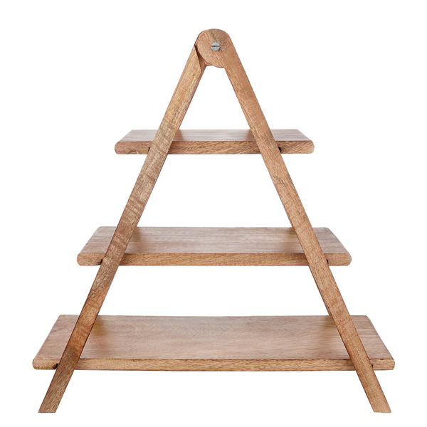Etagere MANGO DAYS - Eisen / Mango - Braun