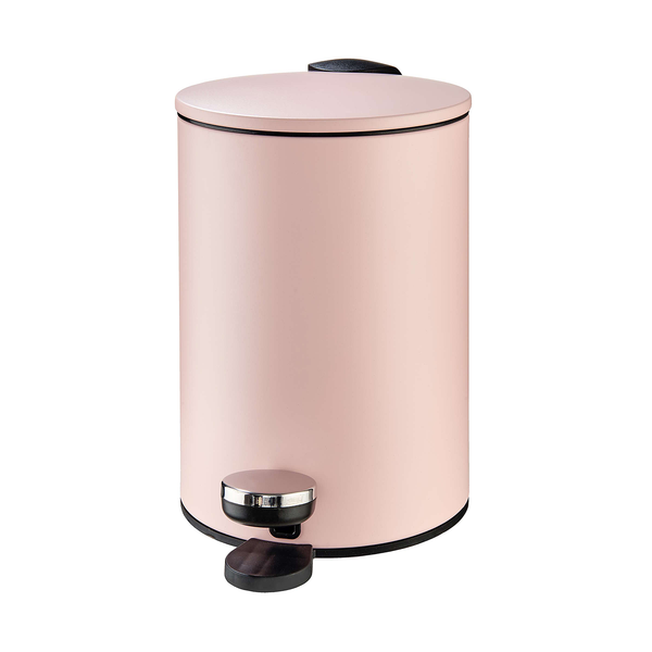 Mülleimer SIDE KICK - Eisen / Metall / Polypropylen - Rosa - Rosé