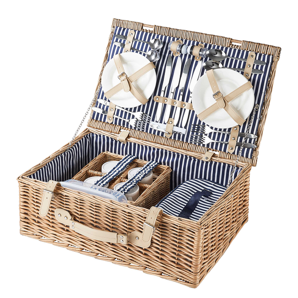 Picknick-Set A DAY IN THE PARK (26-tlg.) - Weide - Natur