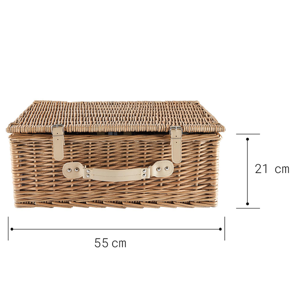 Picknick-Set A DAY IN THE PARK (26-tlg.) - Weide - Natur
