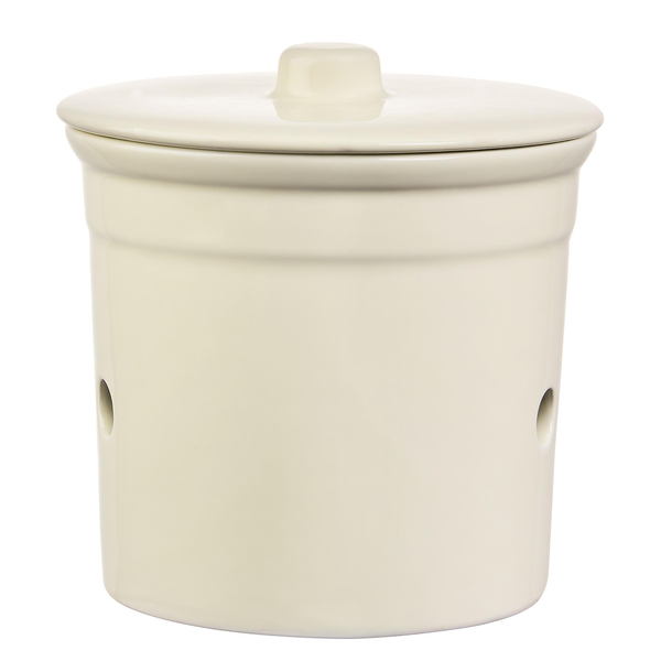 Zwiebeltopf MRS. WINTERBOTTOM'S - Keramik - Creme