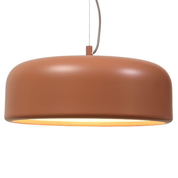 Pendelleuchte Marseille - Eisen - 1-flammig - Terracotta