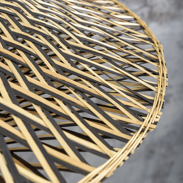 Deckenleuchte Bali - Bambus massiv / Eisen - 1-flammig - Durchmesser: 87 cm