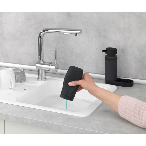 Spülstation Easy Squeeze (2-teilig) - Silikon - Schwarz
