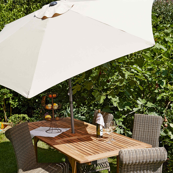 Sonnenschirm SIESTA - Aluminium / Polyester - Beige