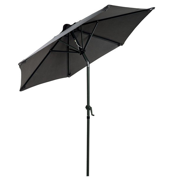 Sonnenschirm SIESTA - Aluminium / Polyester - Grau