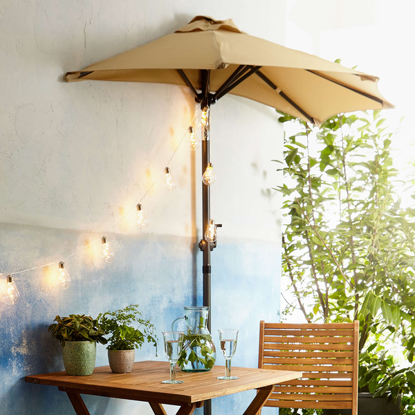 Sonnenschirm SIESTA - Aluminium / Polyester - Beige