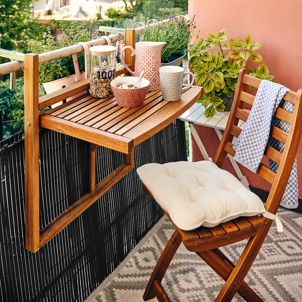 Gartentisch LODGE - Massivholz Akazie - Braun