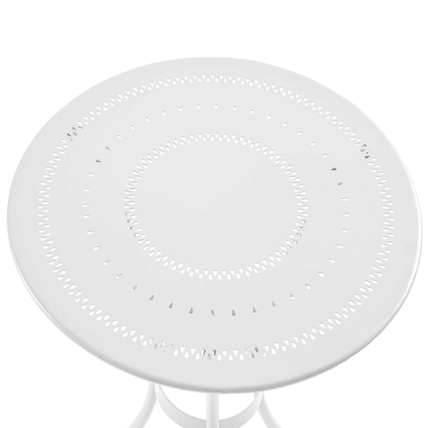 Gartentisch CENTURY - Eisen - Weiß