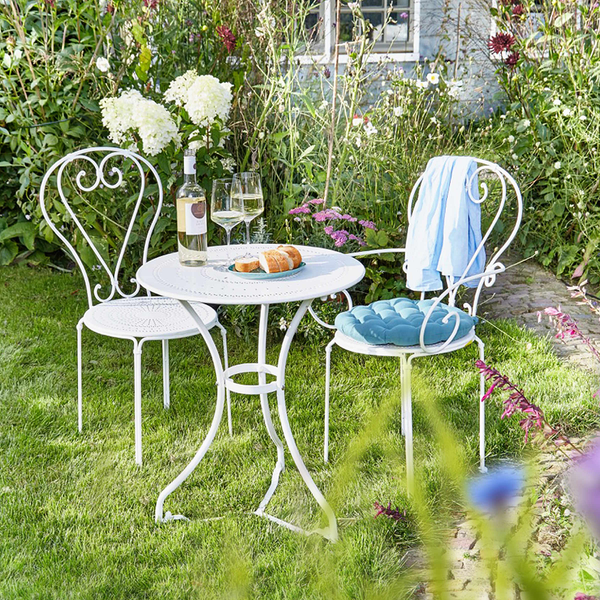 Gartentisch CENTURY - Eisen - Weiß