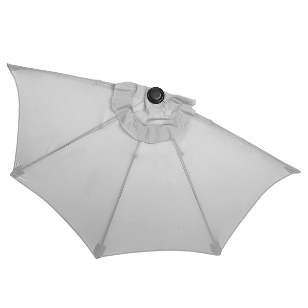 Sonnenschirm SIESTA - Aluminium / Polyester - Grau