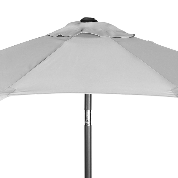 Sonnenschirm SIESTA - Aluminium / Polyester - Grau
