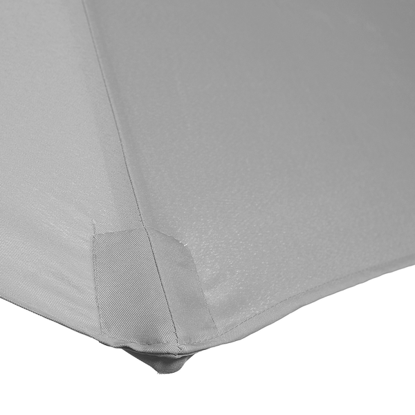 Sonnenschirm SIESTA - Aluminium / Polyester - Grau