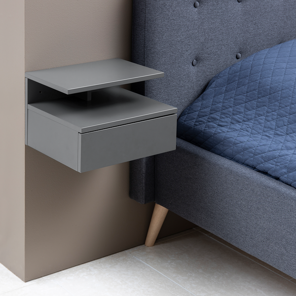 Nachtkommode Ronkeli - Grau