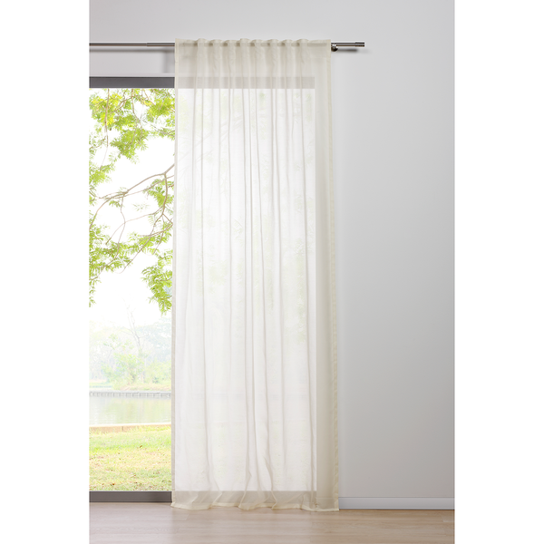 Schlaufenschal Pure - Polyester - Ecru - 135 x 245 cm