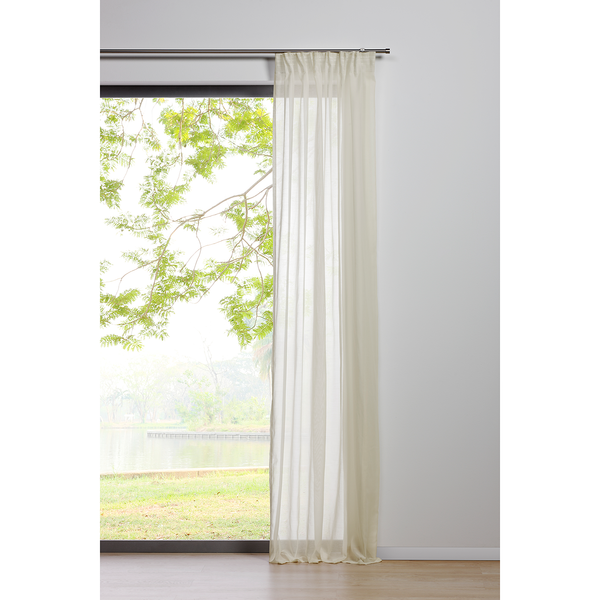 Schlaufenschal Pure - Polyester - Ecru - 135 x 245 cm