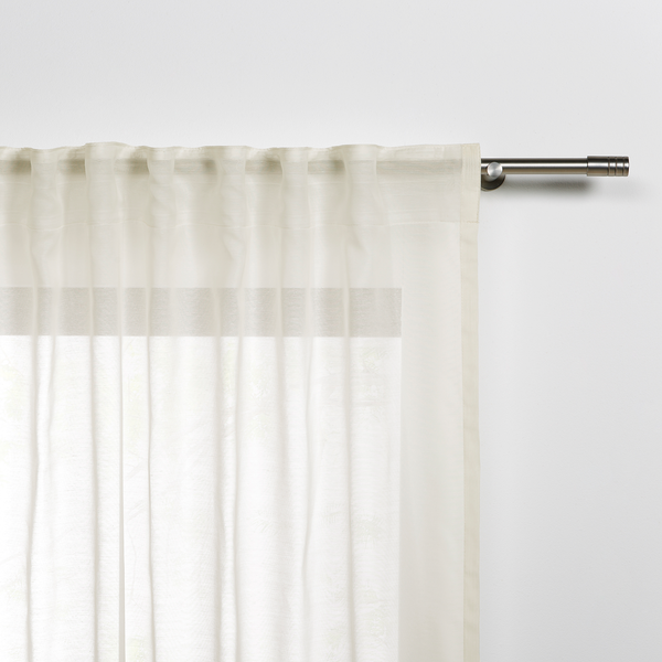 Schlaufenschal Pure - Polyester - Ecru - 135 x 245 cm