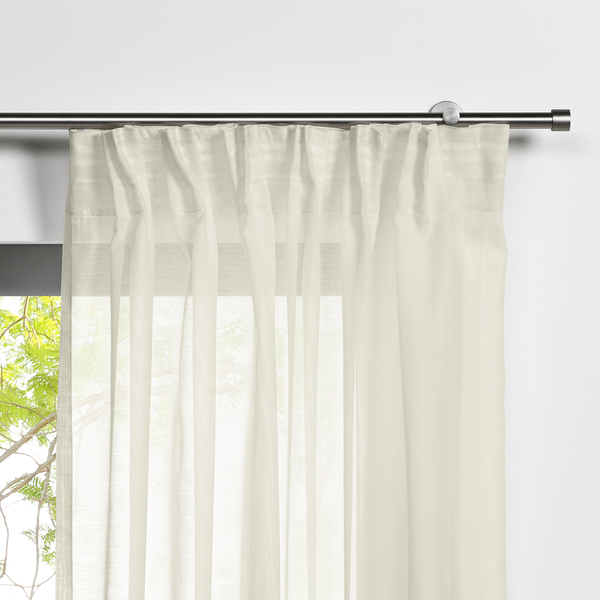 Schlaufenschal Pure - Polyester - Ecru - 135 x 245 cm