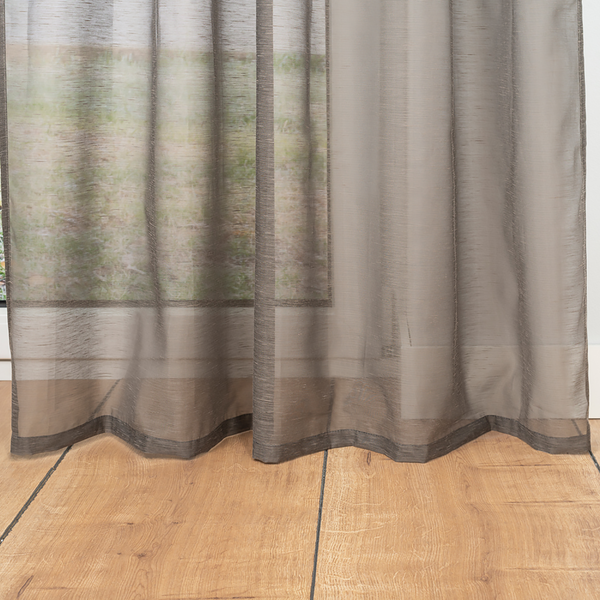 Schlaufenschal Soft - Polyester - Taupe - 135 x 245 cm