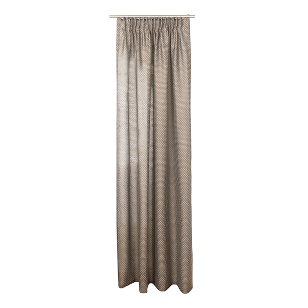 Schlaufenschal Dot - Polyester - Taupe - 135 x 245 cm