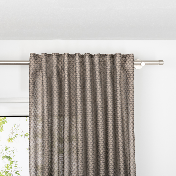 Schlaufenschal Dot - Polyester - Taupe - 135 x 245 cm