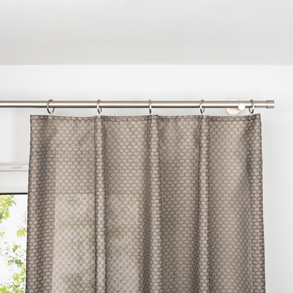 Schlaufenschal Dot - Polyester - Taupe - 135 x 245 cm