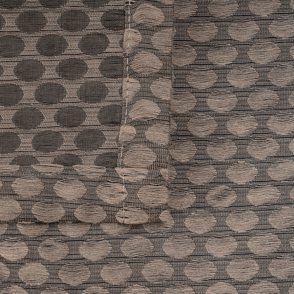 Schlaufenschal Dot - Polyester - Taupe - 135 x 245 cm