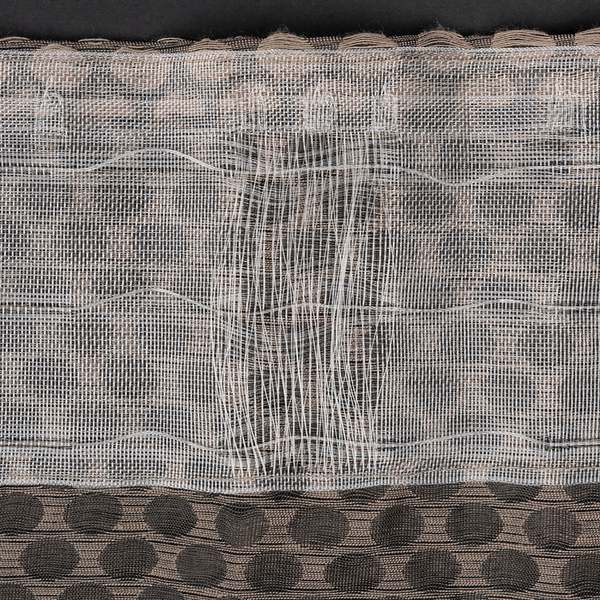 Schlaufenschal Dot - Polyester - Taupe - 135 x 245 cm