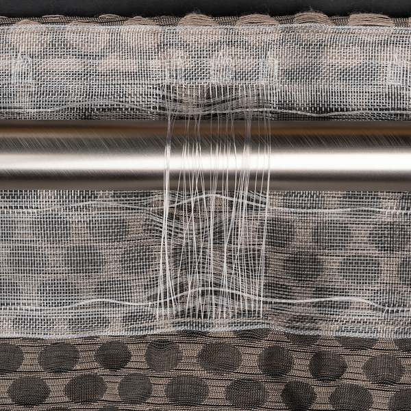 Schlaufenschal Dot - Polyester - Taupe - 135 x 245 cm