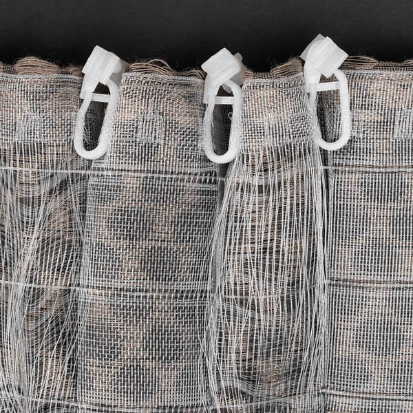Schlaufenschal Dot - Polyester - Taupe - 135 x 245 cm