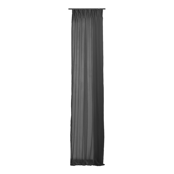Schlaufenschal Pure - Polyester - Grau - 135 x 245 cm