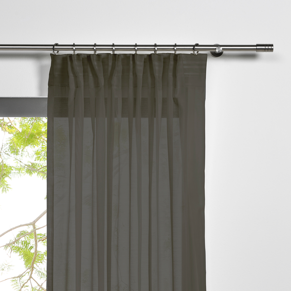 Schlaufenschal Pure - Polyester - Grau - 135 x 245 cm