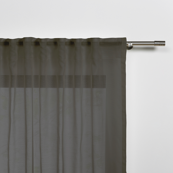 Schlaufenschal Pure - Polyester - Grau - 135 x 245 cm