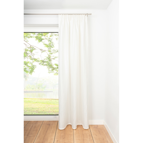 Schlaufenschal Stream - Polyester - Weiß - 135 x 245 cm