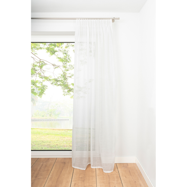 Schlaufenschal Soft - Polyester - Weiß - 135 x 245 cm