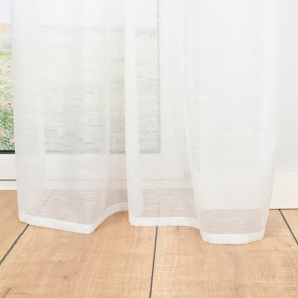 Schlaufenschal Soft - Polyester - Weiß - 135 x 245 cm