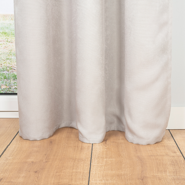 Schlaufenschal Dim - Polyester - Sand - 135 x 245 cm