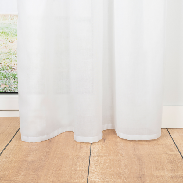 Schlaufenschal Breeze - Polyester - Weiß - 135 x 245 cm