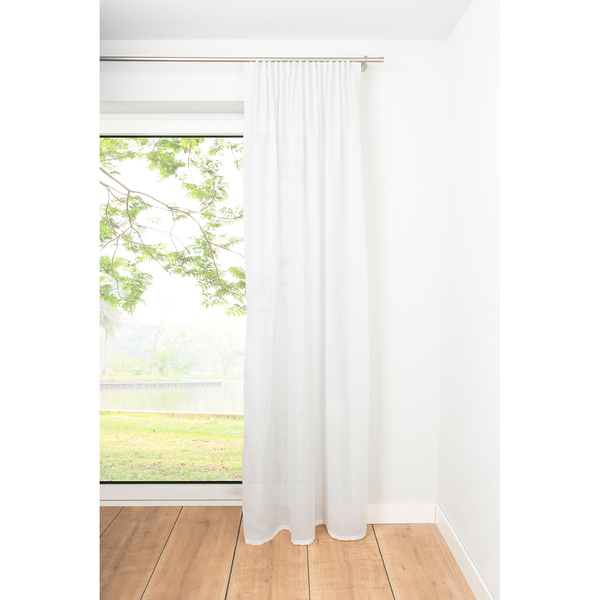 Schlaufenschal Breeze - Polyester - Weiß - 135 x 300 cm
