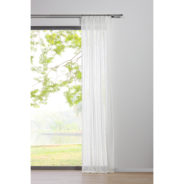Schlaufenschal Pure - Polyester - Weiß - 135 x 245 cm