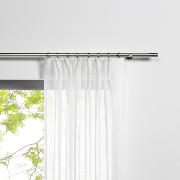 Schlaufenschal Pure - Polyester - Weiß - 135 x 245 cm