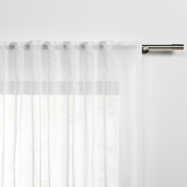 Schlaufenschal Pure - Polyester - Weiß - 135 x 245 cm