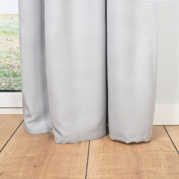 Schlaufenschal Dim - Polyester - Grau - 135 x 245 cm