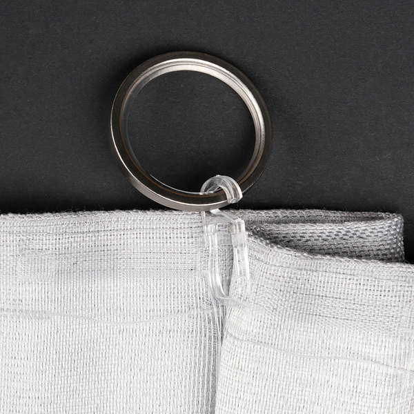 Schlaufenschal Dim - Polyester - Grau - 135 x 245 cm