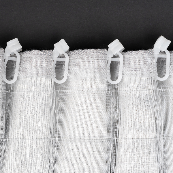 Schlaufenschal Dim - Polyester - Grau - 135 x 245 cm